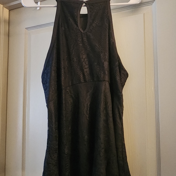 Torrid Black Lace Sleeveless Top Plus Size 00 - Picture 2 of 5
